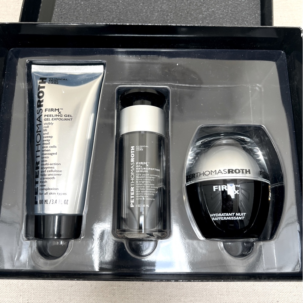 NIB Peter Thomas Roth FirmX Full Size Kit 3 Products